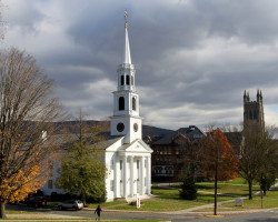 First Congregational Church, Williamsburg, MA, USA .
